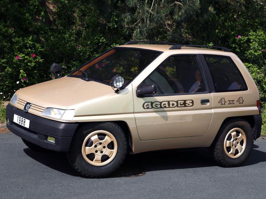  Peugeot 4x4 Agades Concept by Heuliez 1989 года  (фото 1 из 5)